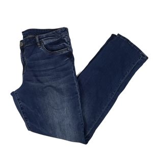 Kut From The Cloth Boyfriend Jeans Sz 14 Dark Wash